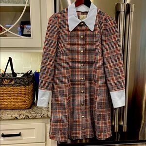 Tuckernuck Cambridge Check Twiggy Dress